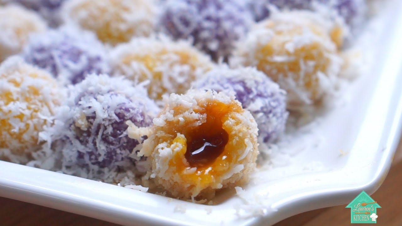 【Cooking TV】南瓜+紫薯椰糖粒